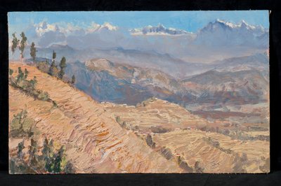 Terrazas Dhulikel, Nepal de Tim Scott Bolton